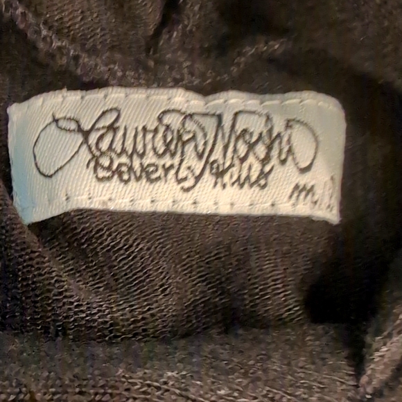 Black Lauren Moshi music skull Wilma X thumb hole hoodie size medium/large - Picture 5 of 5